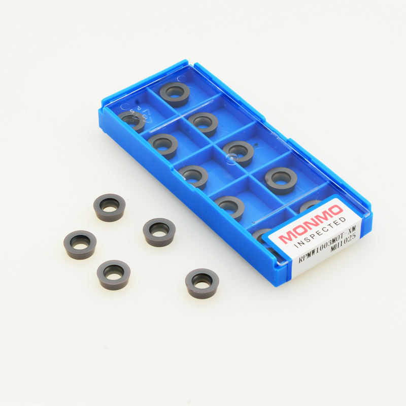 MH1025系列鋼件，預硬鋼刀片專用銑刀片  RPMW1003MOEN-XM飛刀粒