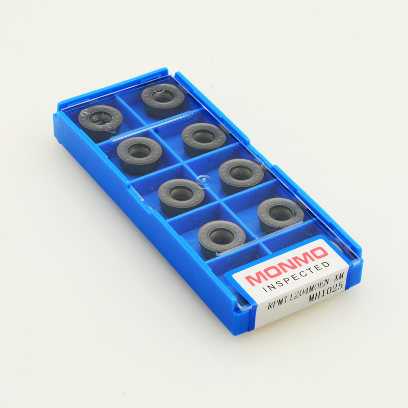 MH1025系列 鋼件預(yù)硬鋼刀片專用銑刀片 RPMT1204MOEN-XM飛刀粒